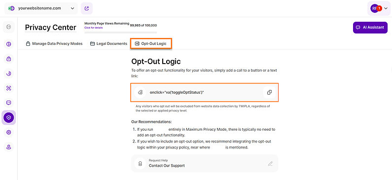 Understanding the Opt-Out Functionality Understanding the Opt-Out Functionality