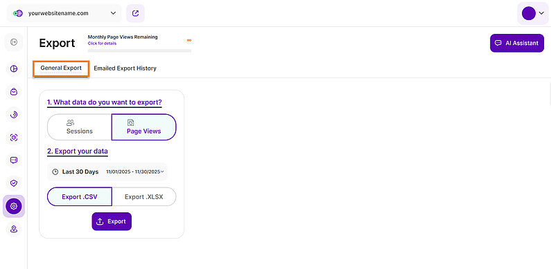 General Export General Export
