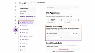 Domain whitelisting with TWIPLA Domain whitelisting with TWIPLA