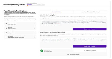 Verificarea instalării codului de urmărire eCommerce Analytics