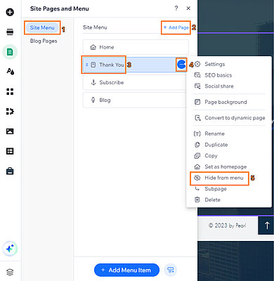 Erstellen Sie eine Dankeseite Erstellen Sie eine Dankeseite