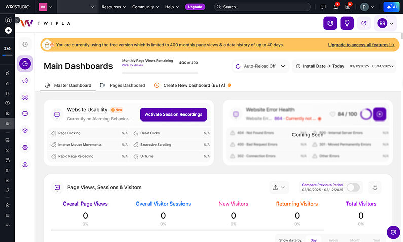 Enthüllung Ihrer Haupt-Dashboards