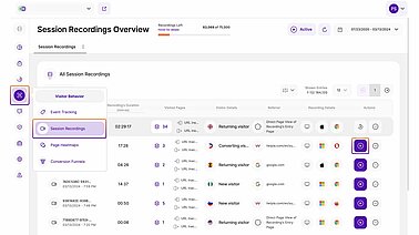 Watching a session replay Watching a session replay