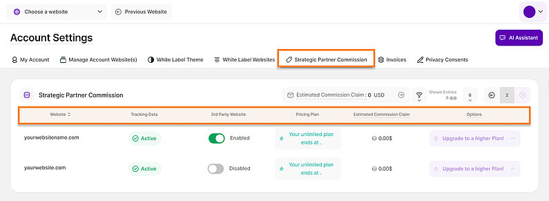 Managing Your Strategic Partner Commission Managing Your Strategic Partner Commission