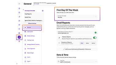 First Day of the Week First Day of the Week