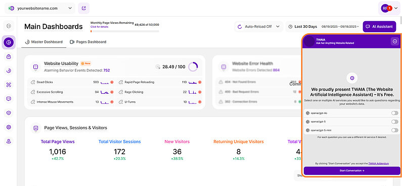 Initiating Your First Conversation with TWAIA Initiating Your First Conversation with TWAIA